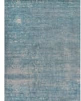 Exquisite Rugs Reflections Hand Woven 2517 Teal Area Rug