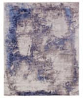 Exquisite Rugs Roset Hand Woven 2536 Silver - Blue Area Rug