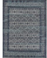 Exquisite Rugs Cadence Hand Knotted 2567 Navy Blue Area Rug