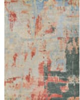 Exquisite Rugs Reflections 2621 Blue/Black Area Rug
