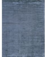Exquisite Rugs High Low Hand Woven 3086 Navy Area Rug