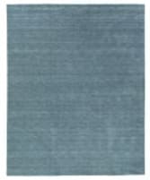 Exquisite Rugs New Zealand Wool Hand Woven 3156 Denim Blue Area Rug