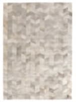 Exquisite Rugs Natural Hide Hair on Hide 3303 Ivory - Silver Area Rug