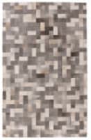 Exquisite Rugs Natural Hide Hair on Hide 3353 Silver - Ivory Area Rug