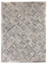 Exquisite Rugs Natural Hide Hair on Hide 3361 Silver - Ivory Area Rug