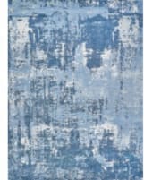 Exquisite Rugs Koda Hand Woven 3379 Blue - Ivory Area Rug