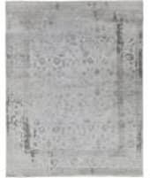 Exquisite Rugs Beverly Hand Knotted 3448 Gray Area Rug