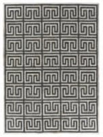 Exquisite Rugs Berlin Hair on Hide 3455 Charcoal - Ivory Area Rug