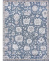 Exquisite Rugs Museum Hand Knotted 3494 Navy - Beige Area Rug