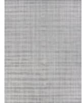 Exquisite Rugs Robin Stripe Hand Woven 3785 Gray Area Rug