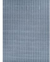 Exquisite Rugs Monroe Silk Hand Woven 3962 Blue Area Rug