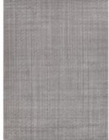 Exquisite Rugs Monroe Silk Hand Woven 3969 Light Grey Area Rug