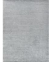 Exquisite Rugs Crush Hand Knotted 4001 Silver Area Rug