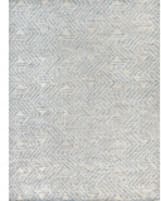 Exquisite Rugs Eaton Hand Knotted 4038 Blue - Ivory - Silver Area Rug