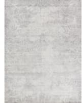 Exquisite Rugs Fine Pure Silk Hand Knotted 4228 Gray - Multi Area Rug