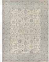 Exquisite Rugs Harper Hand Knotted 4231 Ivory - Light Blue - Multi Area Rug