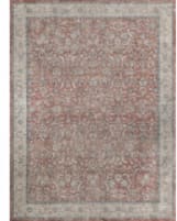 Exquisite Rugs Heritage 4603 Red/Light Blue Area Rug