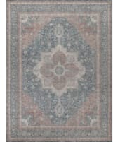 Exquisite Rugs Heritage 4608 Blue/Gray Area Rug
