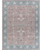 Exquisite Rugs Heritage 4622 Red/Navy Area Rug