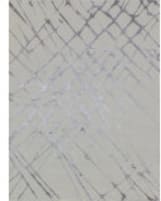 Exquisite Rugs Aries Hand Knotted 4907 Silver Area Rug
