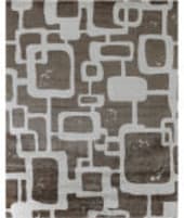 Exquisite Rugs Koda Hand Woven 5183 Brown - Ivory Area Rug