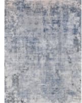 Exquisite Rugs Aspirations Power Loomed 5265 Gray-Blue Area Rug
