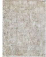 Exquisite Rugs Sumo Shag Hand Woven 5382 Ivory Area Rug