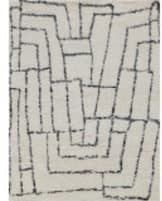 Exquisite Rugs Tahoe Hand Loomed 5559 Ivory - Black Area Rug