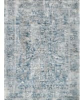 The Met x Exquisite Rugs Antique Loom Power Loomed 5589 Blue