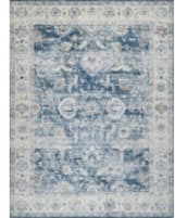 The Met x Exquisite Rugs Vintage Looms Power Loomed 5672 Blue - Beige