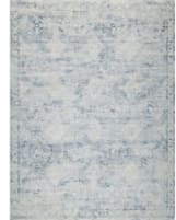 The Met x Exquisite Rugs Vintage Looms Power Loomed 5674 Light Blue