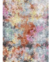 Exquisite Rugs Floor Art Hand Knotted 5696 Purple - Rust Area Rug