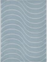 Exquisite Rugs Tempo Hand Loomed 6234 Light Blue Area Rug