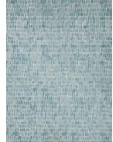 Exquisite Rugs Ink Blot Hand Tufted 6308 Turquoise Area Rug