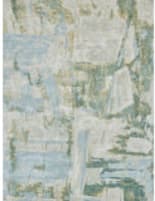 Exquisite Rugs Luxury Laureno Hand Knotted 6314 Ivory - Green Area Rug