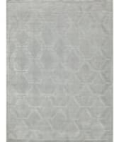 Exquisite Rugs Brunello Modern Hand Loomed 6736 Light Silver Area Rug