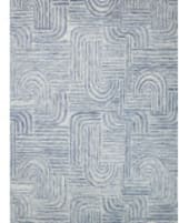 Exquisite Rugs Juno Hand Tufted 6775 Blue - Ivory Area Rug