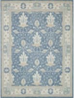 Exquisite Rugs Claremont Oushak Hand Tufted 6793 Blue - Ivory Area Rug