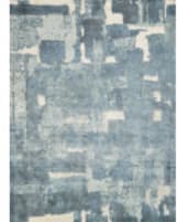 The Met x Exquisite Rugs Papyrus Hand Woven 6802 Blue