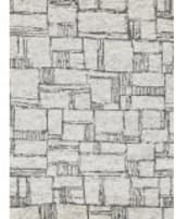 Exquisite Rugs Aldridge Hand Knotted 6830 Ivory - Charcoal Area Rug