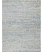 Exquisite Rugs Park City Hand Tufted 6838 Blue - Ivory Area Rug