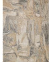 Exquisite Rugs Infinity Power Loomed 7233 Gray - Silver Area Rug