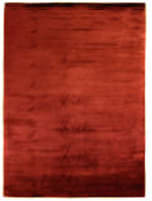 Exquisite Rugs Dove Plain Hand Woven 9656 Red Area Rug