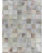 Exquisite Rugs Natural Hide Hair on Hide 9756 Silver - Multi Area Rug