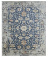 Famous Maker Blossom 1001375 Blue Area Rug