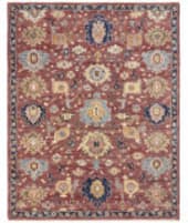 Famous Maker Kenapa 100191 Red Area Rug