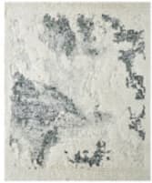 Famous Maker Monet 1001241 Shaggy White Area Rug