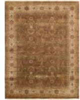 Famous Maker Tabriz P-701 Brown - Ivory Area Rug