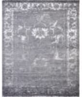 Famous Maker Florence Praya-07 Dar Grey - Silver Area Rug