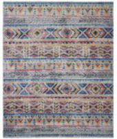 Famous Maker Soumak Crown 1001189 Chino - MultiGreys Area Rug